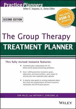 The Group Therapy Treatment Planner, with Dsm-5 Updates - Berghuis, David J; Paleg, Kim