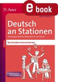 Deutsch an Stationen Buchstaben kennenlernen (eBook, PDF)