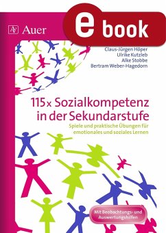 115x Sozialkompetenz in der Sekundarstufe (eBook, PDF) - Höper; Kutzleb; Stobbe; Weber-Hagedorn
