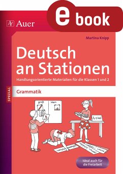 Deutsch an Stationen Spezial Grammatik 1/2 (eBook, PDF) - Knipp, Martina