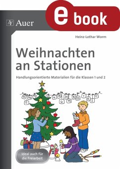 Weihnachten an Stationen 1-2 (eBook, PDF) - Worm, Heinz-Lothar