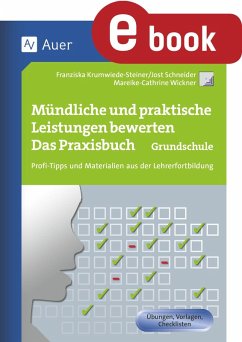 Mündliche und praktische Leistungen bewerten GS (eBook, PDF) - Krumwiede, F.; Schneider, J.; Wickner, M. C.