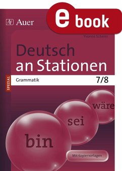 Deutsch an Stationen SPEZIAL Grammatik 7-8 (eBook, PDF) - Scherer, Yvonne