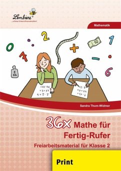 36x Mathe für Fertig-Rufer (PR) - Thum-Widmer, Sandra