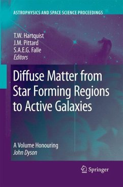 Diffuse Matter from Star Forming Regions to Active Galaxies