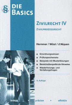 Basics Zivilrecht - Hemmer, Karl-Edmund; Wüst, Achim; Alquen, Clemens d'