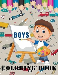 Boys Coloring Book - Enterprises, Mojo