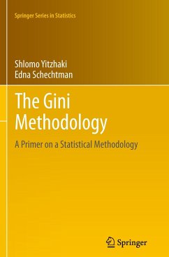 The Gini Methodology - Yitzhaki, Shlomo;Schechtman, Edna