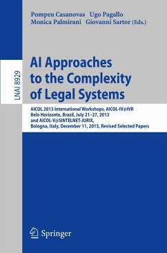 AI Approaches to the Complexity of Legal Systems