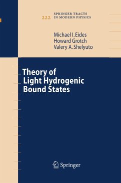 Theory of Light Hydrogenic Bound States - Eides, Michael I.;Grotch, Howard;Shelyuto, Valery A.