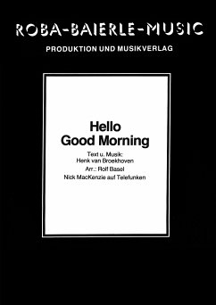 Hello Good Morning (fixed-layout eBook, ePUB) - van Broekhoven, Henk; Basel, Rolf