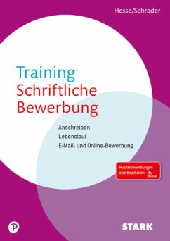 Hesse/Schrader: Training Schriftliche Bewerbung - Schrader, Hans Christian;Hesse, Jürgen