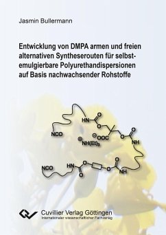 Entwicklung von DMPA armen und freien alternativen Syntheserouten für selbst-emulgierbare Polyurethandispersionen auf Basis nachwachsender Rohstoffe - Bullermann, Jasmin