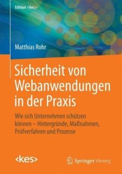 Cover Sicherheit von Webanwendungen in der Praxis