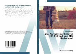 Oral Narratives of Children with CLIL and Non-CLIL Background - Hintermeier, Sophie