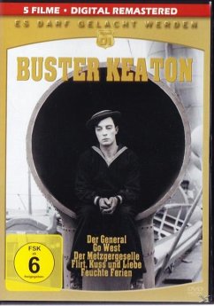 Es Darf Gelacht Werden: Buster Keaton ( Go West, Der General, Der Metzgergeselle, Feuchte Ferien, Flirt Kuss u. Liebe)