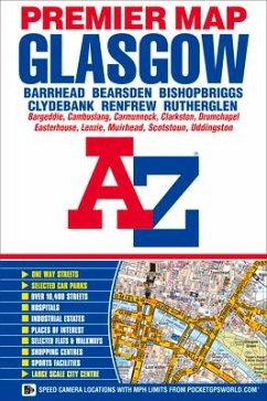 Glasgow A-Z Premier Map - Geographers' A-Z Map Co Ltd