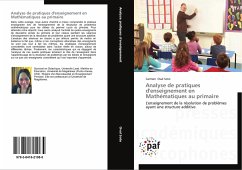Analyse de pratiques d'enseignement en Mathématiques au primaire - Oval Soto, Carmen
