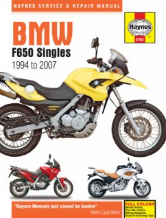 BMW F650 Singles (94 - 07) Haynes Repair Manual - Haynes Publishing