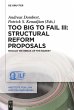 Too Big to Fail III: Structural Reform... - Bild 1