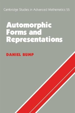 Automorphic Forms and Representations (eBook, PDF) - Bump, Daniel