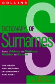 Collins Dictionary Of Surnames (eBook, ePUB)