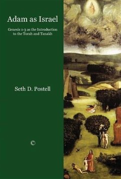 Adam as Israel (eBook, PDF) - Postell, Seth D