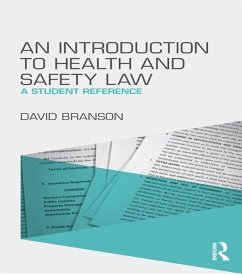 An Introduction to Health and Safety Law (eBook, ePUB) - Branson, David