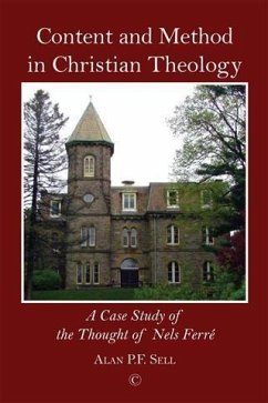 Content and Method in Christian Theology (eBook, ePUB) - Sell, Alan P. F.