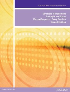 Strategic Management: Concepts and Cases (eBook, PDF) - Carpenter, Mason; Sanders, Gerry