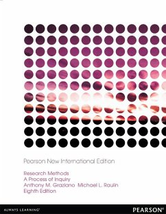 Research Methods: A Process of Inquiry (eBook, PDF) - Graziano, Anthony M.; Raulin, Michael L.