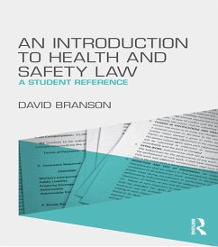 An Introduction to Health and Safety Law (eBook, PDF) - Branson, David