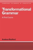 Transformational Grammar (eBook, PDF)