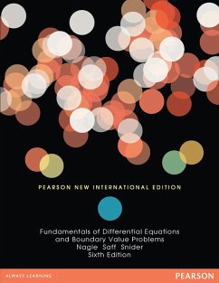 Fundamentals of Differential Equations and Boundary Value Problems (eBook, PDF) - Nagle, R. Kent; Saff, Edward B.; Snider, Arthur David