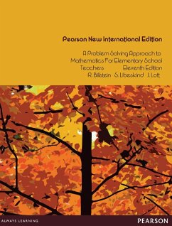 Problem Solving Approach to Mathematics for Elementary School Teachers, A (eBook, PDF) - Billstein, Rick; Libeskind, Shlomo; Lott, Johnny