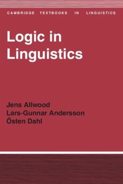 Logic in Linguistics (eBook, PDF)