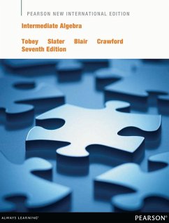 Intermediate Algebra: Pearson New International Edition PDF eBook (eBook, PDF) - Tobey, John; Slater, Jeffrey; Blair, Jamie; Crawford, Jennifer