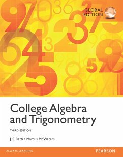 College Algebra and Trigonometry, Global Edition (eBook, PDF) - Ratti, J. S.; Mcwaters, Marcus S.