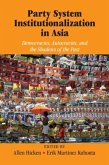 Party System Institutionalization in Asia (eBook, PDF)