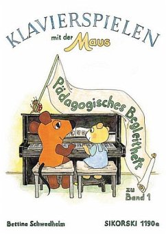 Cover Klavierspielen mit der Maus Pädagogisches Begleitheft zu Band 1