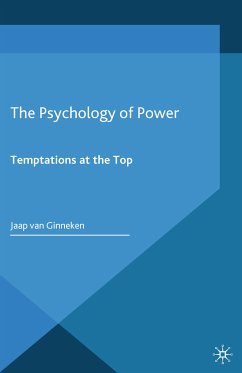 The Psychology of Power (eBook, PDF) - van Ginneken, Jaap