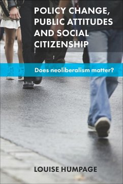 Policy Change, Public Attitudes and Social Citizenship (eBook, ePUB) - Humpage, Louise