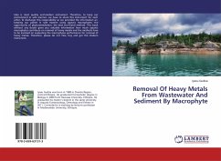 Removal Of Heavy Metals From Wastewater And Sediment By Macrophyte