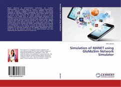 Simulation of MANET using GloMoSim Network Simulator