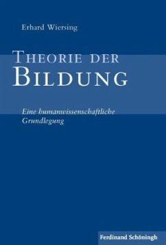 Cover Theorie der Bildung