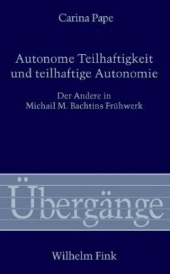 Autonome Teilhaftigkeit und teilhafte Autonomie - Pape, Carina