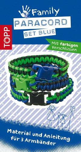 Paracord Family Set Blue Paracord Family Set Blue