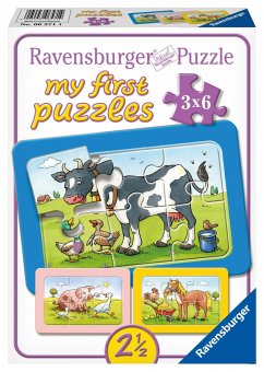 Ravensburger 06571 - Gute Tierfreunde My First Puzzles