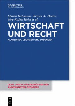 Wirtschaft und Recht - Hahmann, Martin;Halver, Werner;Heim, Jörg-Rafael