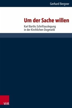 Um der Sache willen - Bergner, Gerhard